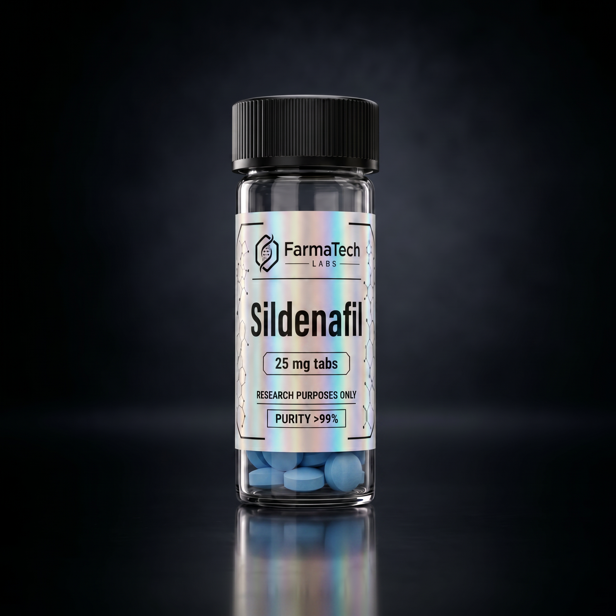 Sildenafil 25mg/tab (10 Tabs) - FarmaTech Series